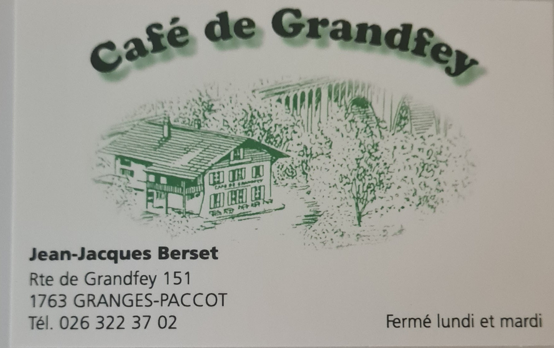 Restaurant de Grandfey