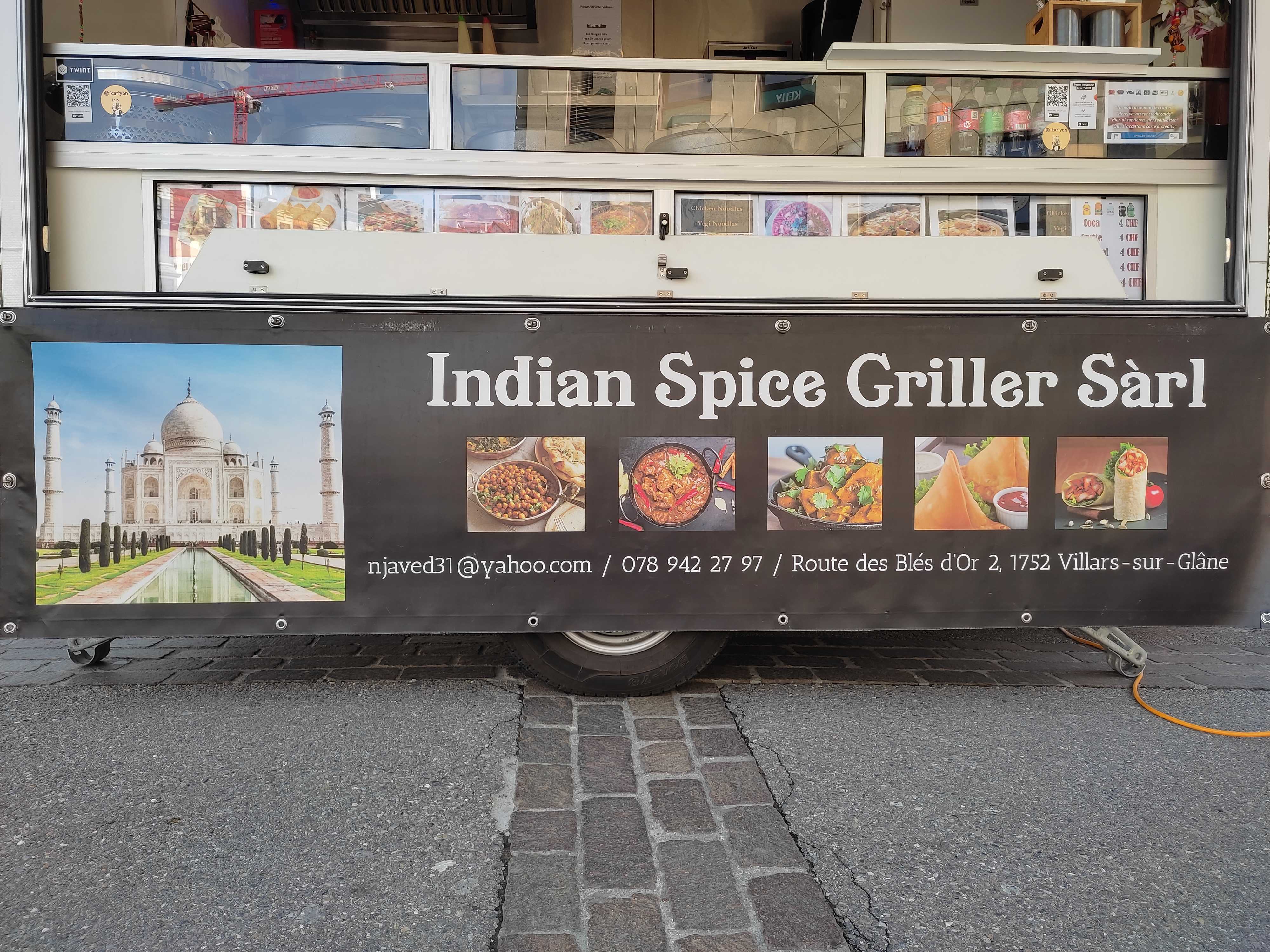 Indian Spice Griller - Foodtruck Fribourg