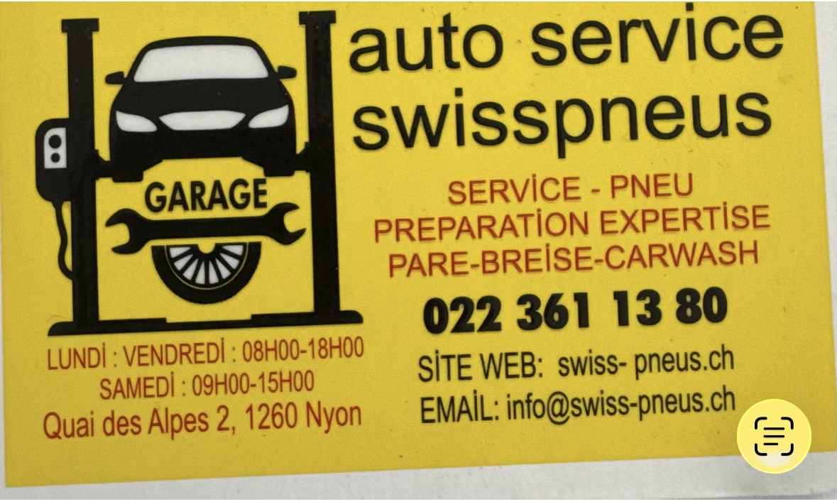 Garage swisspneus