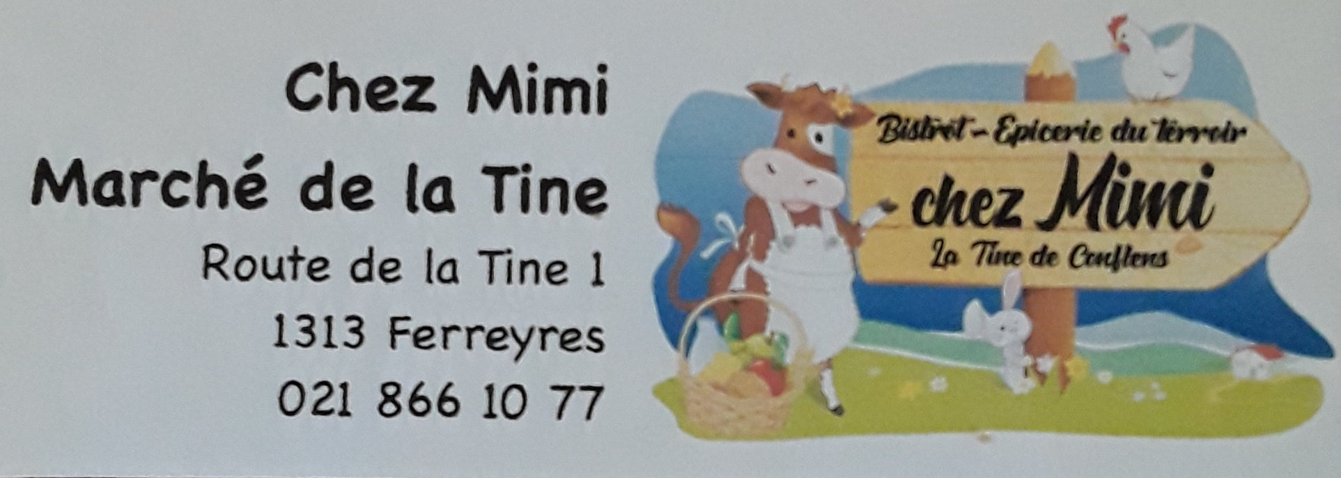 Marché/bistrot de la Tine "chez Mimi"