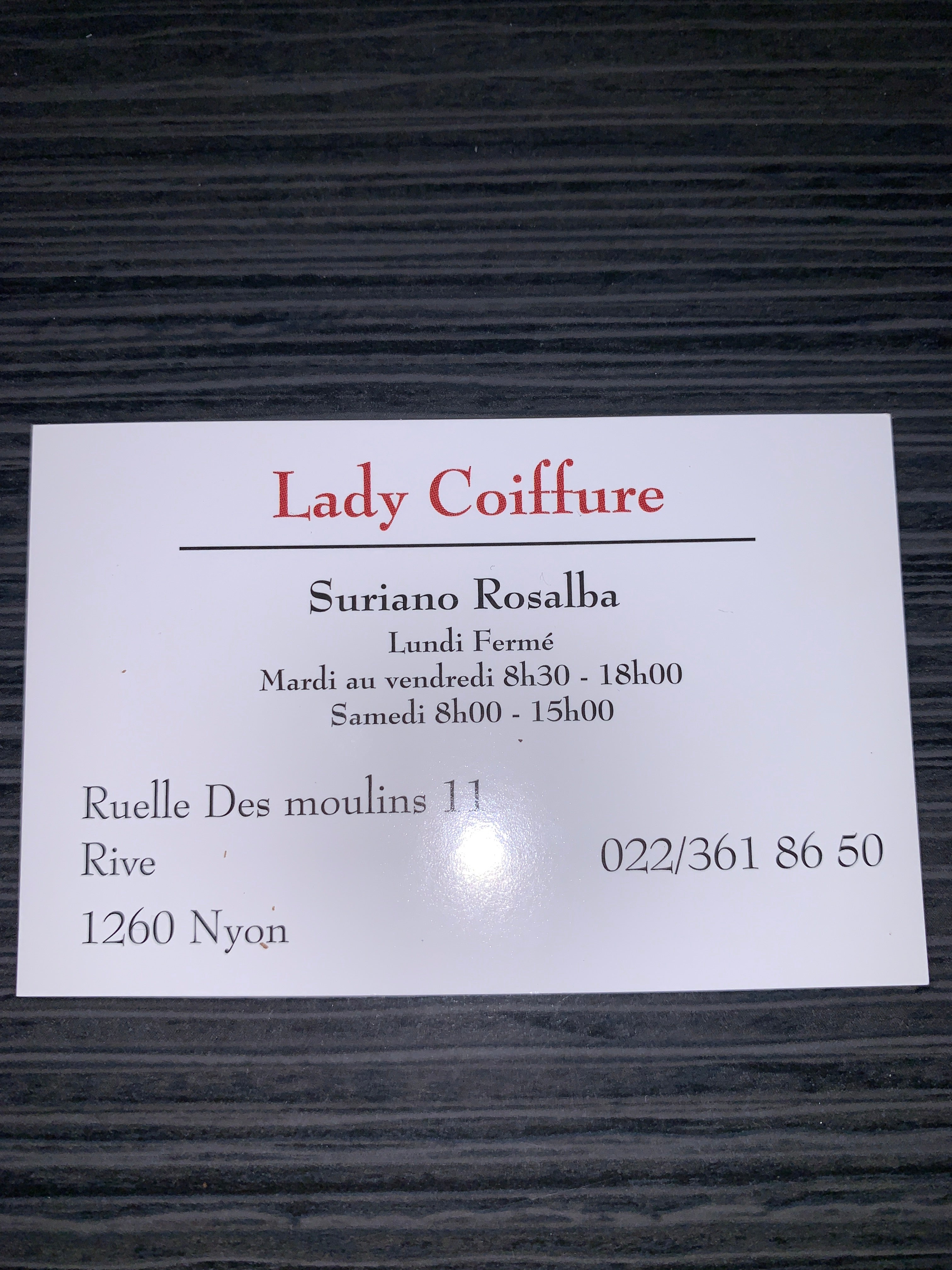 Lady Coiffure